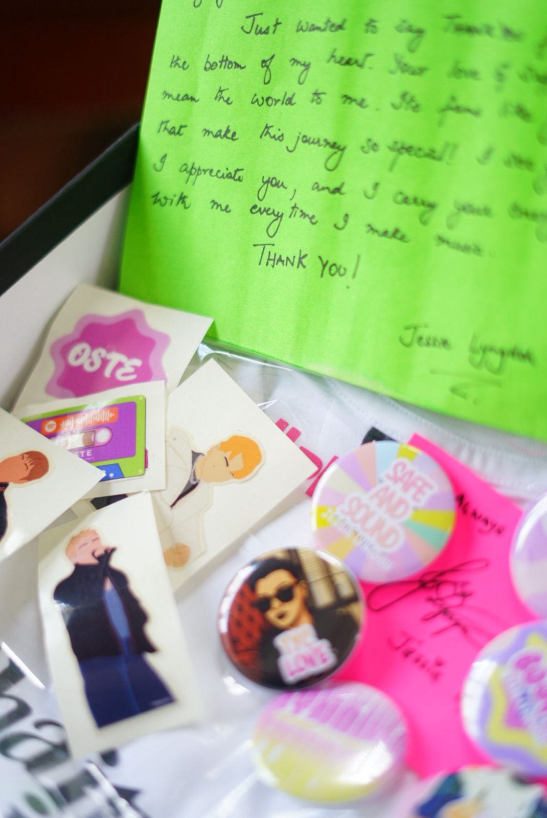 Jessie Lyngdoh Merch Badge Stickers