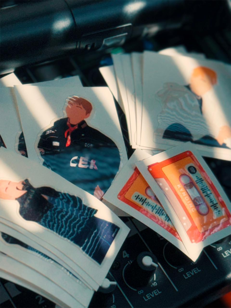 Jessie Lyngdoh Merch stickers